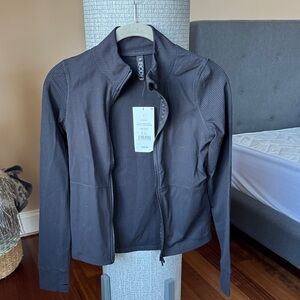 Cotton On Body ultra soft rib zip long sleeve jacket